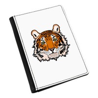 Tiger Gesicht Passport Halter HüLle ÜBerzug GeldböRse - Lustig Tiere