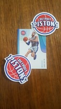 2 of Detroit Pistons themed Car Decal Sticker quality basketball collectable