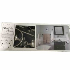 SHEFFIELD HOME 6 Piece Bath Set, Brushed Nickel Finish , 815533, NEW