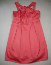 Davids Bridal Dress Womens Size 16 Sleeveless Knee Length Bridesmaids Wedding