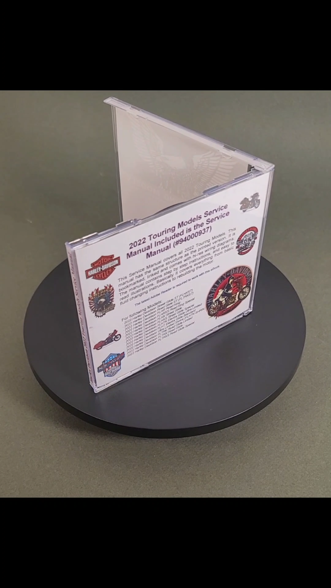 2022 Harley-Davidson Touring Models Service Manual Owners Manual