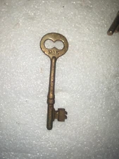 Antique Corbin Mortise Lock Skeleton Key Marked R25