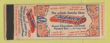 Matchbook Cover - Old Nick Candy Bar Bit O Honey