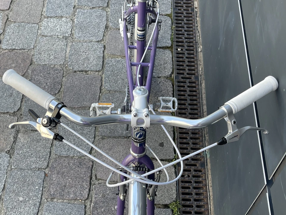 FISICLASS Mixte Damenrad Halbrenner 28" NEU 9-Gang CrMo Stahl - 48cm palilac - Bild 3 von 4