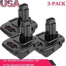 Battery Adapter Converter for Dewalt 20V Milwaukee 18V to Dewalt 18V NiCad Tool