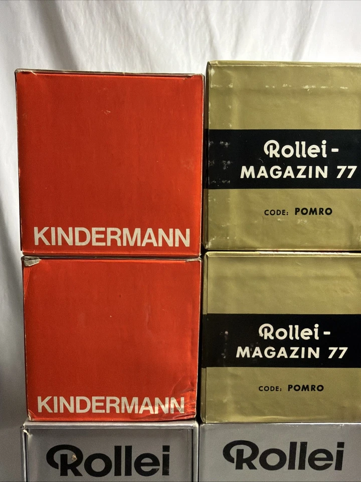 Revista Rollei vintage 77!!! lote de 15 cada uno está lleno de diapositivas. Lote 2 Foto 4 de 4