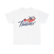 Quad City Thunder Basketball Team Retro 90s Sports Vintage Graphic T-Shirt S-5XL