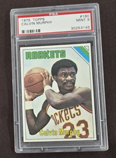 1975 -74 Topps Basketball #180 Calvin Murphy PSA 9 MINT Houston Rockets NBA Card
