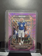 Panini 2023 Prizm Draft Picks Rookie Gervon Dexter Sr. Florida Purple #193 Foot…
