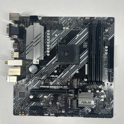 Asus Prime B550M-A AC AM4 microATX AMD DDR4 Motherboard