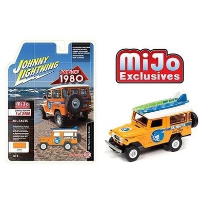 Johnny Lightning 1/64 Mijo Toyota Land Cruiser with Surf Theme