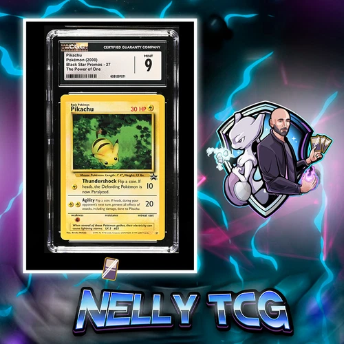 2000 Pokemon Promo - Pikachu #27 CGC 9 Mint