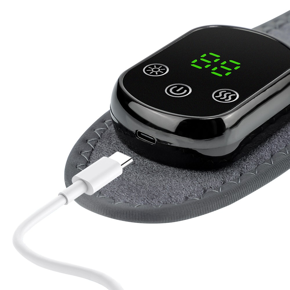 Cordless Neck Heating Pad Heated Neck Wrap Pain Relief with Vibration Massage