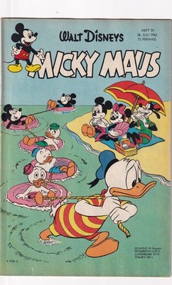 Micky Maus 30 / 1962 original Ehapa