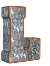 L letter home decor