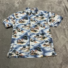 Hawaiian Short Sleeve Kids 10/12 Button Up Shirt