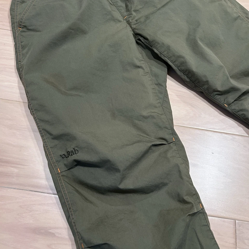 Rab Capstone Softshell Pants Green *Stain Men’s Large - Image 2 of 4