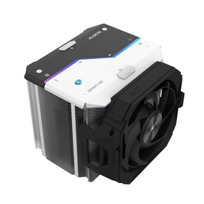 RGB Gaming Kühler 280W Schwarz Prozessor CPU 1700 1200 2011 2066 1366
