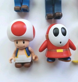 K'NEX KNEX Super MARIO Bros Minifigure LOT Luigi  Marios  Shell Shy   2012 2013