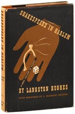 Langston Hughes-SHAKESPEARE IN HARLEM-1942-1ST/1ST EDITION-FINE/VERY GOOD+ DJ