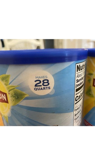2x Lipton Mix di tè ghiacciato istantaneo non zuccherato - nuovo rilascio di magazzino, regolare NON LIMONE - Foto 5 di 6