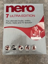 Nero 7 Ultra Edition, Serial Number Key, Install  Tutorials Discs, CD DVD, 2005
