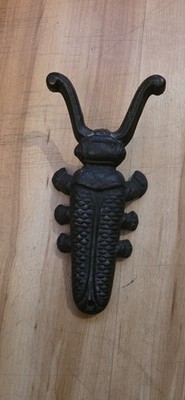 Antique Cast Iron Beetle Scarab Figural Boot Jack Puller Accessory #669, #4