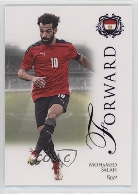 2023 Futera Unique World Football Forwards Amethyst /30 Mohamed Salah #088 7y2