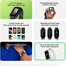 Xiaomi Smart Band 9 Active Global Version  BLACK 8