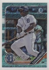 2019 Bowman Chrome Prospects Aqua Shimmer Refractor /125 Daz Cameron #BCP-86 0e3
