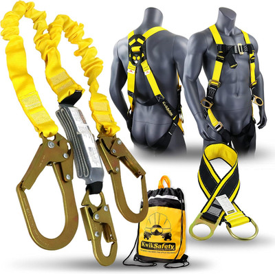 - Charlotte, NC - Python [KIT] Safety Lanyard + Safety Harness & Anchor/Osha ANS
