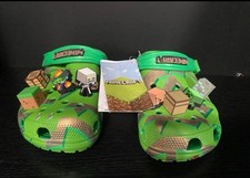 New Minecraft Crocs Kid Size J3
