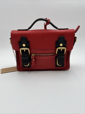Old Trend Women's Genuine Leather Aster Mini Satchel - Red