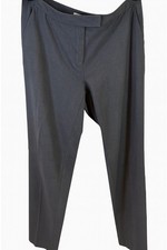 Calvin Klein Dark Gray Dress Business Career Pants Size 10 Modern Fit