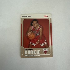 2007-08 Fleer #222 Joakim Noah Rookie Card. rookie card picture