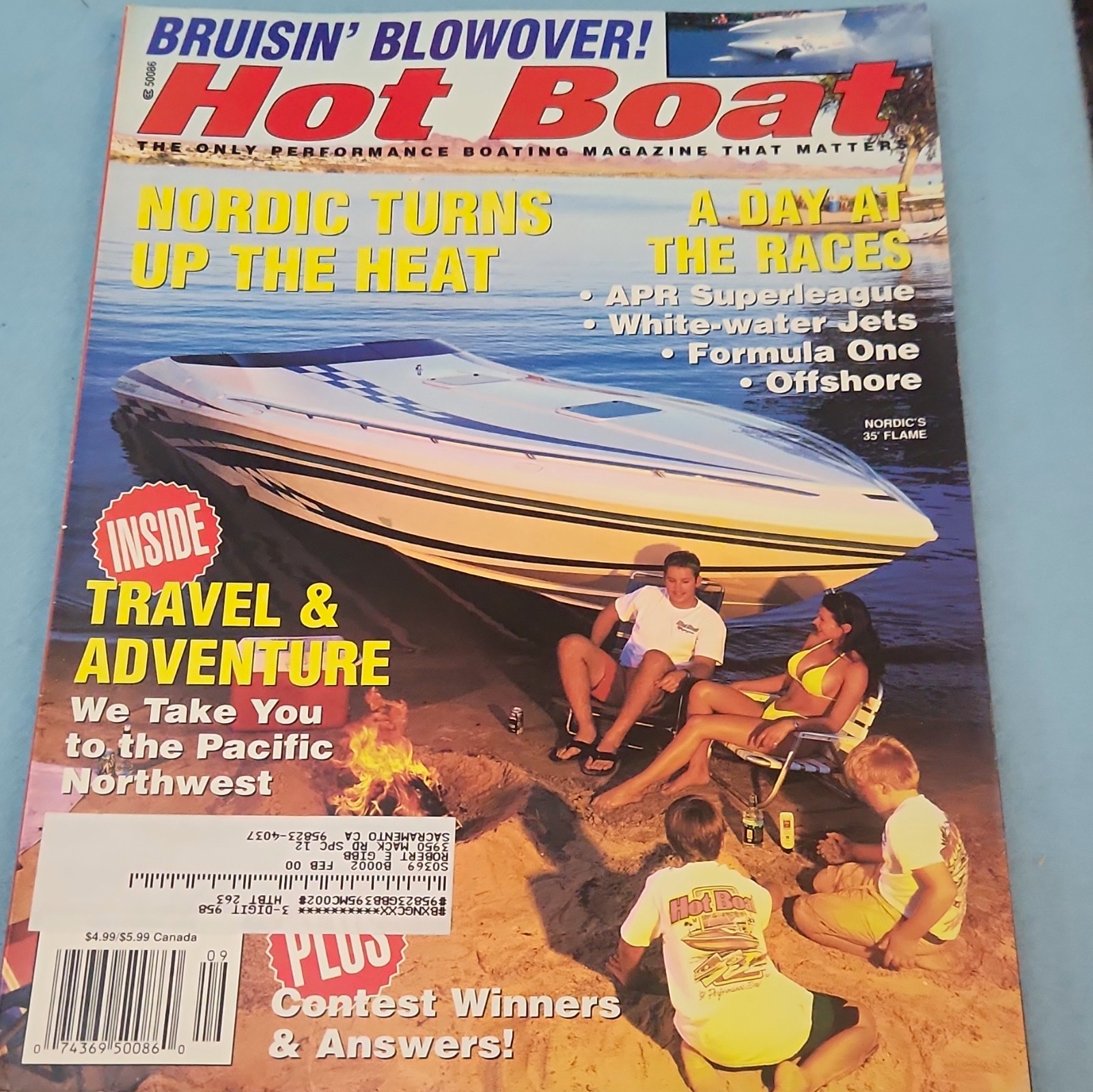 Hot Boat Magazine Sep 1996 Issue #9 English Monthly Boating Boats & Sails