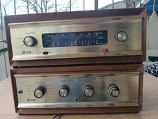 KNIGHT KG-50 Tuner KG-250 Integrated Tube Stereo Amplifier AS-IS Parts/Repair