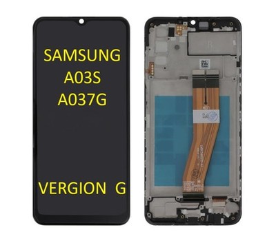 Display für Samsung Galaxy A03S  SM-A037G  Bildschirm  mit Rahmen Version G