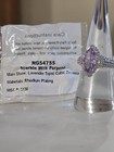 Bomb Party OG Ring "Sparkle With Purpose" RG54755 Size 7 Lavender Topaz CZ Rhod. — photo 5