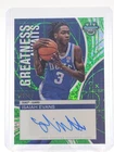 ISAIAH EVANS 2024-25 BOWMAN U BEST GREATNESS GREEN MINI DIAMOND AUTO /99 Q5466