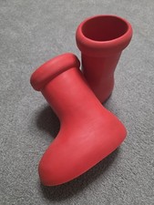 MSCHF Big Red Boots. size 4 - 5