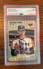 Nolan Ryan Auto PSA DNA | 1989 Fleer Nolan Ryan #368 Autograph