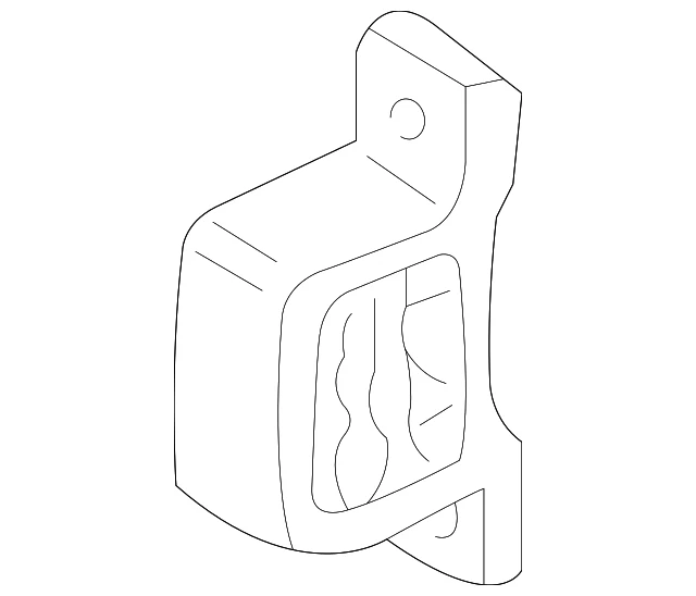 Elemento Honda genuino 2003-2011 - motor de tope delantero (AT) 50840-SCV-A81 Foto 2 de 4