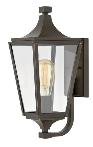 Hinkley Lighting 1290 Bronze Jaymes Single Light 15-3/4"H Outdoor Wall Sconce - Picture 1 of 5
