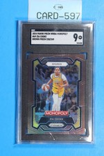 2024 ZIA COOKE BROWN PRIZM /249 WNBA MONOPOLY SGC 9 CARD-597