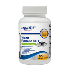 Equate Vision Formula 50+ Dietary Supplement,...