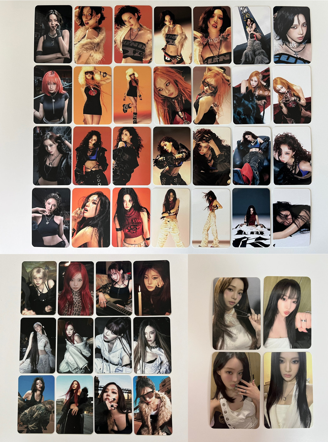 aespa Dirty Work Photocards Karina Winter Giselle Ningning