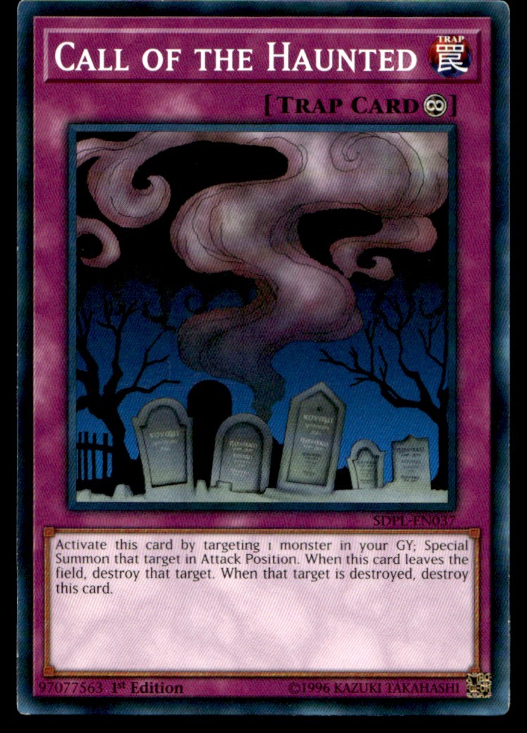 Call of the Haunted Structure Deck: Powercode Link SDPL-EN037 MP YuGiOh TCG