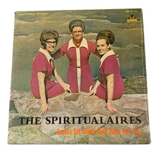 The Spiritualaires Gonna Sit Down And Wait For You LP Gospel Vinyl 12"