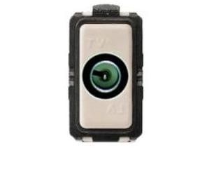 Connettore Presa TV Maschio Passante - Compatibile Con Sistemi Bticino Matix - Foto 3